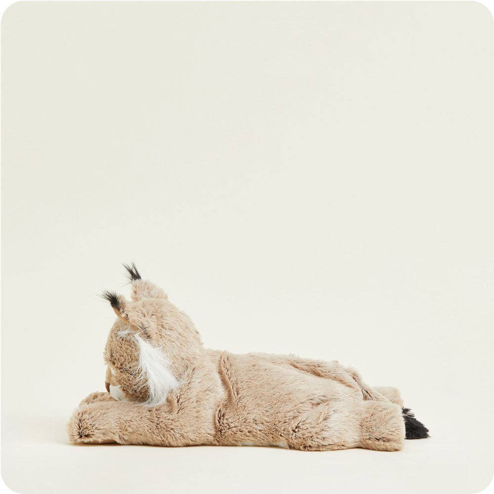 Warmies bobcat comfort animal styled
