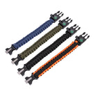 Mad Man Paracord Emergency Bracelet with compass fire starter and whistle