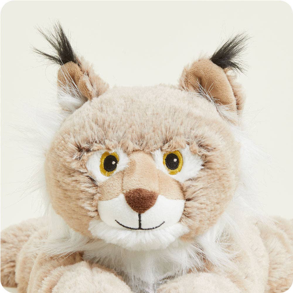 Bob Cat plush microwave warming