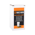 Mad Man engraved cocktail shaker complete view