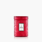 Voluspa Goji Tarocco Orange 5.5oz Small Jar Candle in embossed glass jar with lid