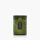 Voluspa Temple Moss 5.5oz Small Jar Candle in embossed glass jar with lid