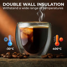 Kaffe espresso cups styled with espresso machine