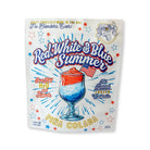 Frozen cocktail styled for 4th of July
