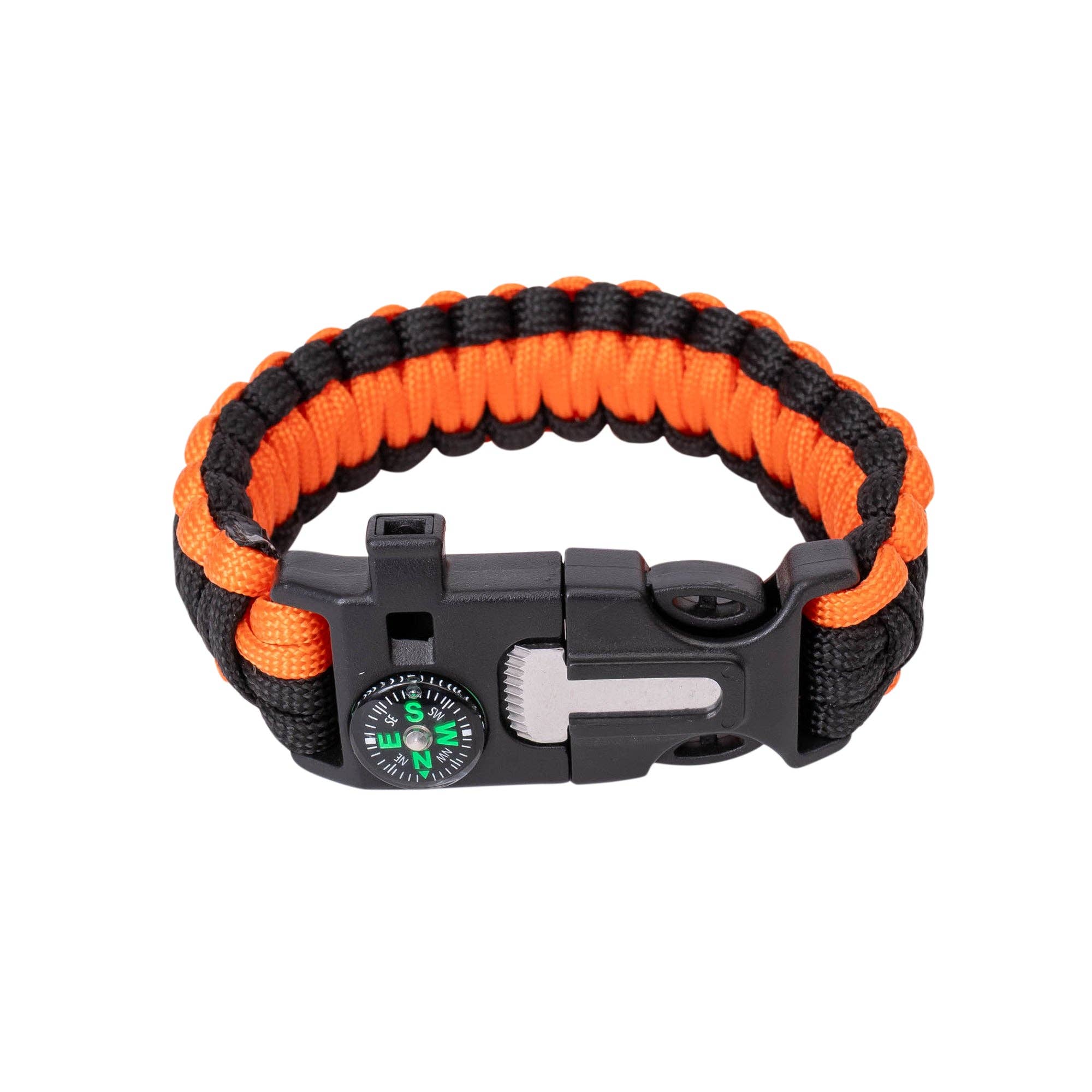 Emergency bracelet compass detail