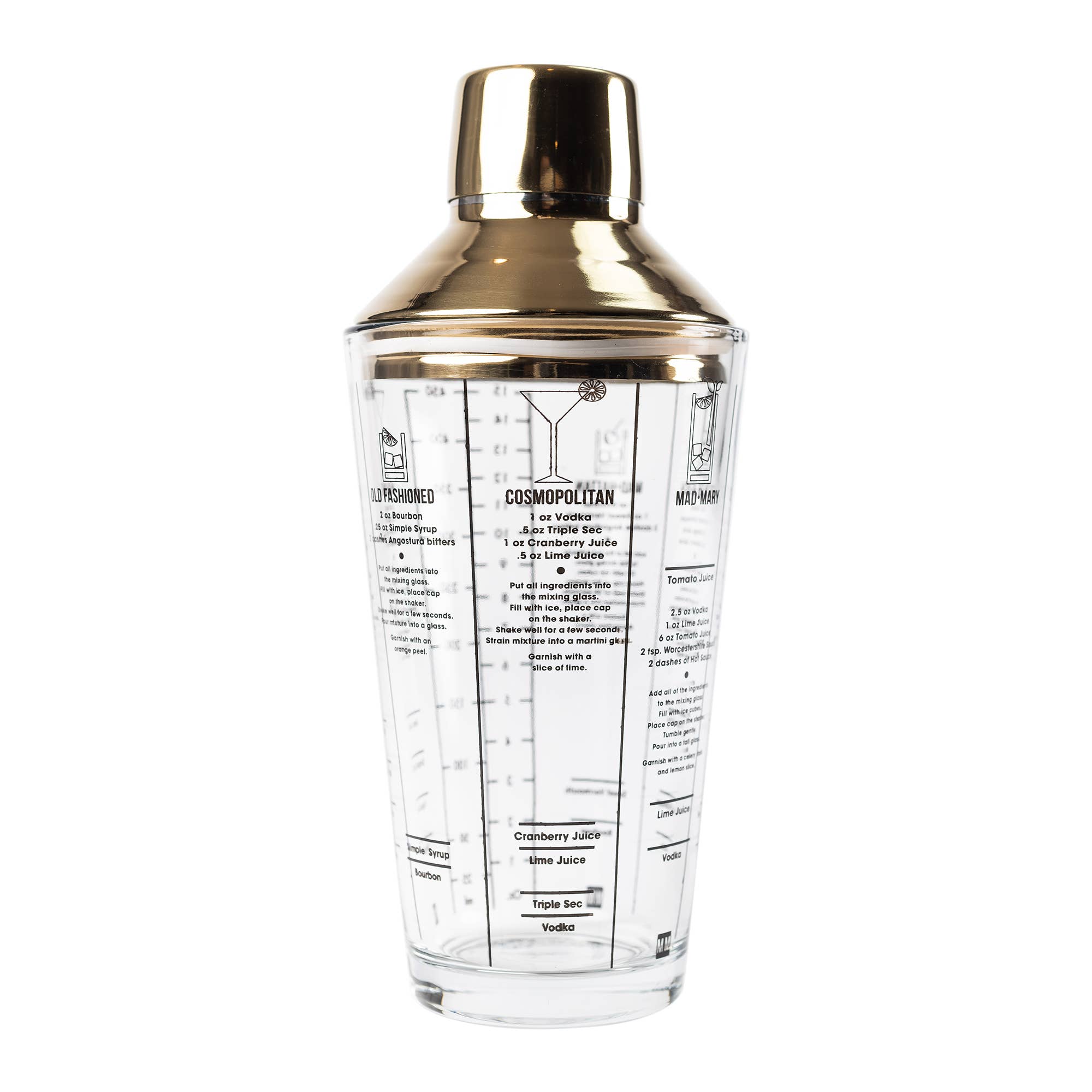 Recipe shaker gift packaging