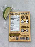 Single serve margarita cocktail mix ingredients
