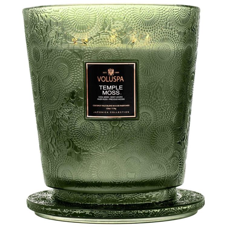 Temple Moss 5 Wick Hearth