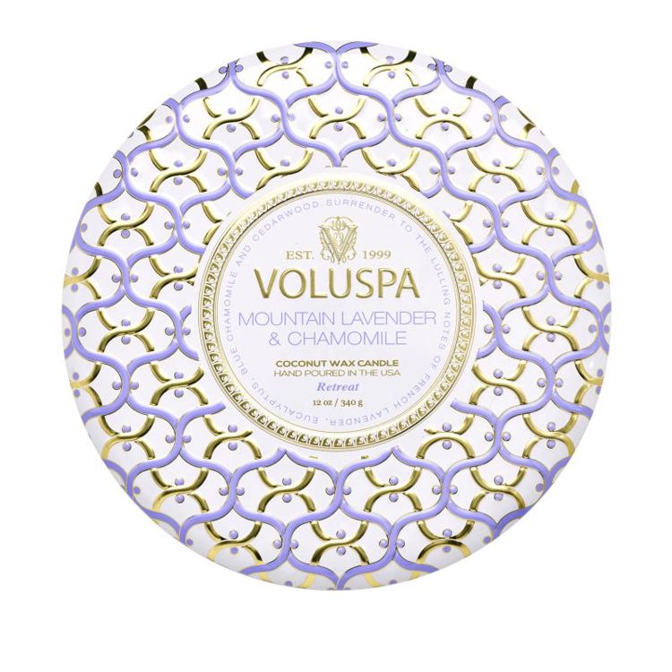 Mountain Lavender & Chamomile 3W Tin